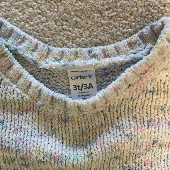 Chenille Rainbow Confetti Sweater - Picture 2 of 2